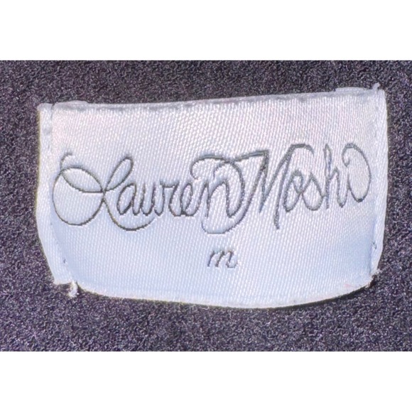 Lauren Moshi Black Rainbow Star Zip Hoodie Sweatshirt M - Picture 10 of 14